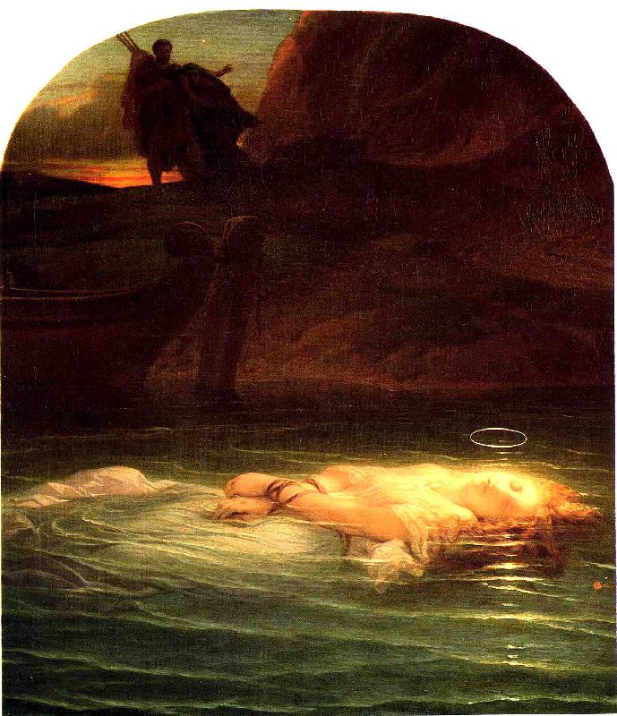 Paul Delaroche Young Christian Martyr oil painting image